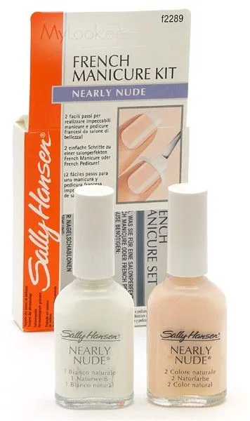 Sally Hansen French Manicure Nearly Nude French Manicure Kit (2x13mL)