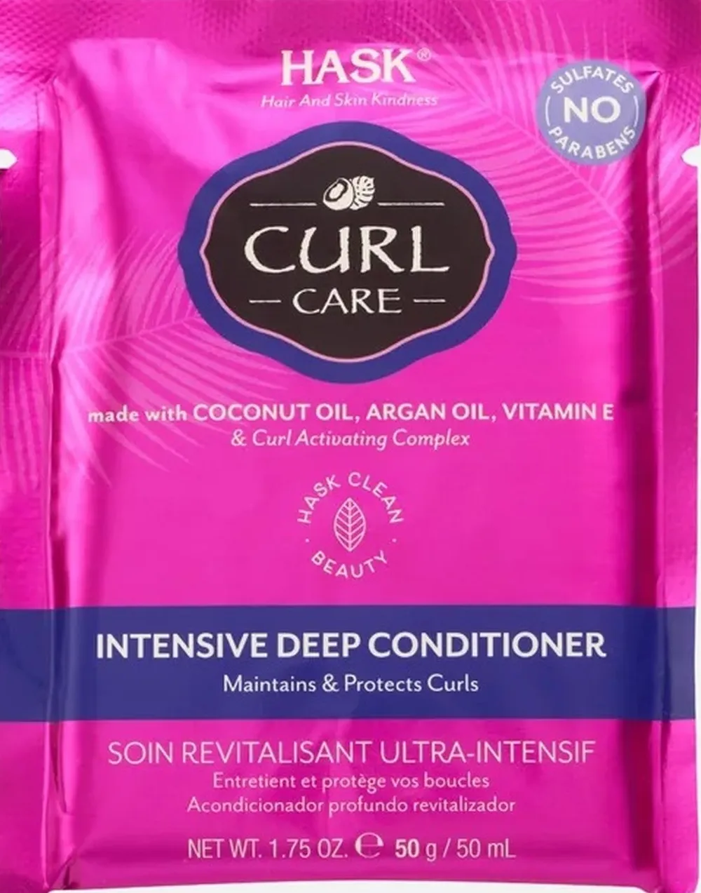 HASK Curl Care Intensive Deep Conditioner (50g)