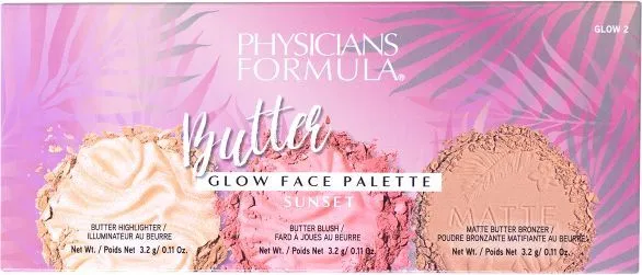 Physicians Formula Butter Glow Face Palette (3x3,2g) Sunset
