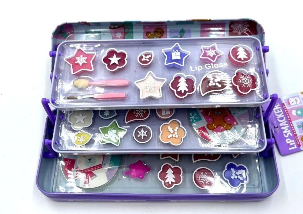 Lip Smacker 3-Tiered Beauty Tin