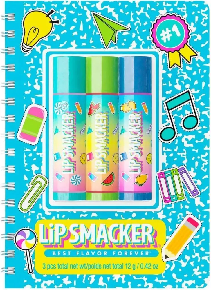 Lip Smacker Notebook Lip Balm Trio (3x4g)