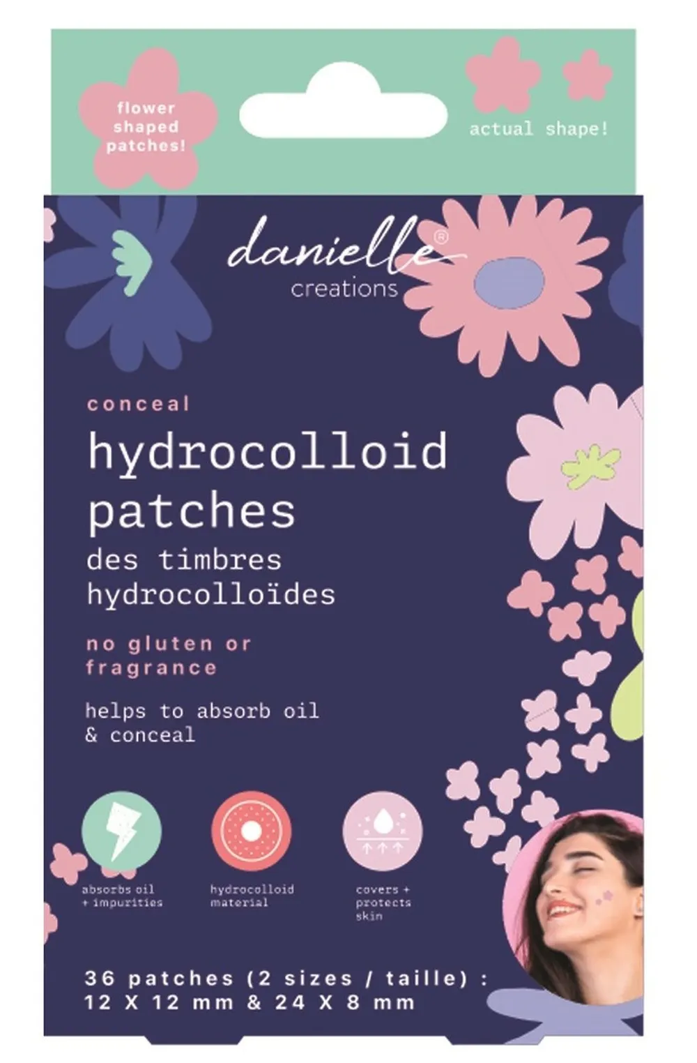 Danielle Hydrocolloid Blemish Patches Set (36pcs)