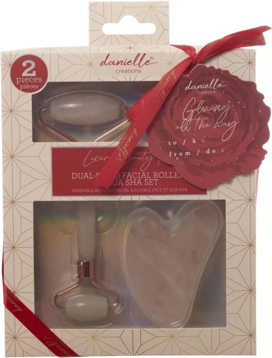 Danielle Winter Blossom Facial Roller & Gua Sha