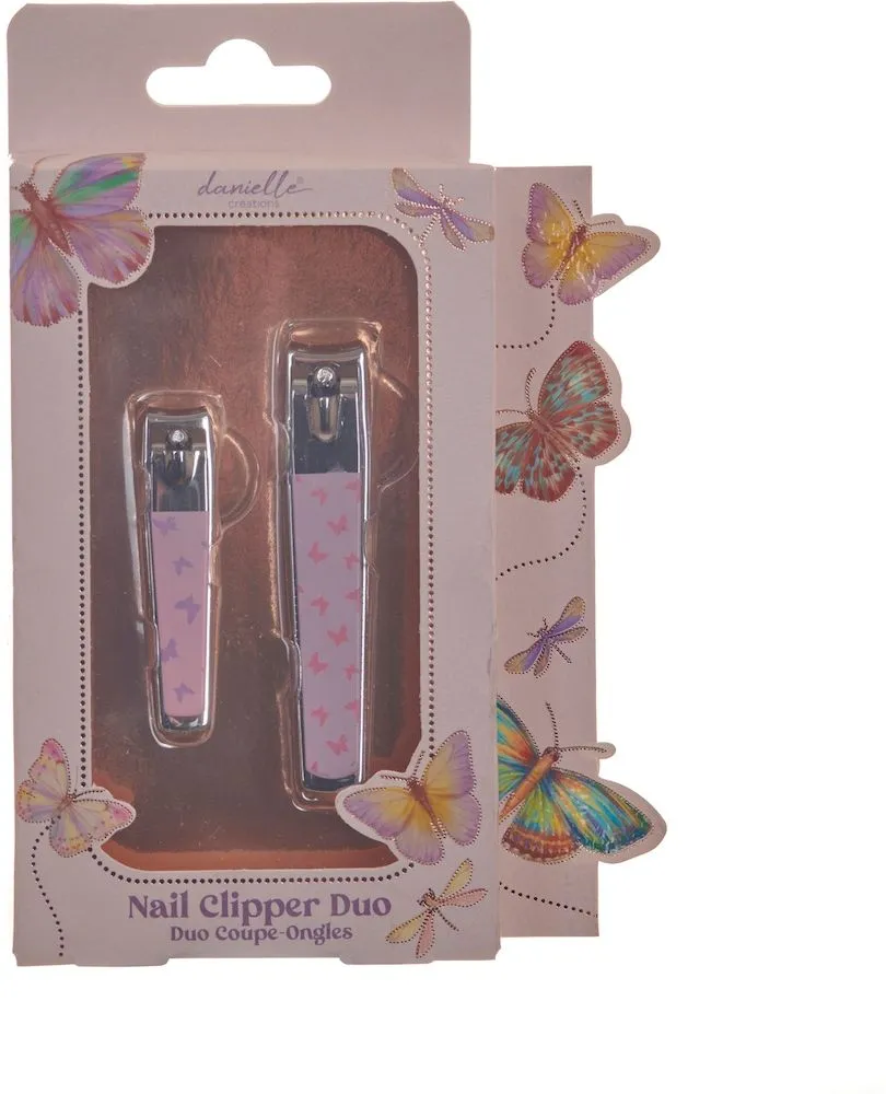 Danielle Nail Clipper Set Butterfly (2pcs)