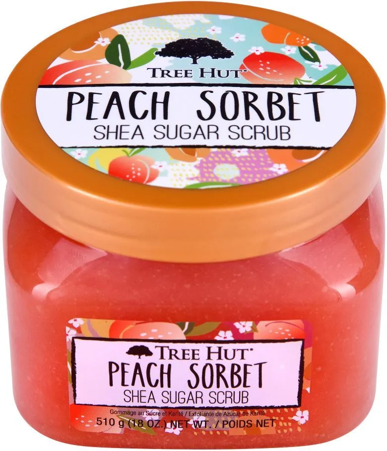 Tree Hut Peach Sorbet Body Scrub (510g)