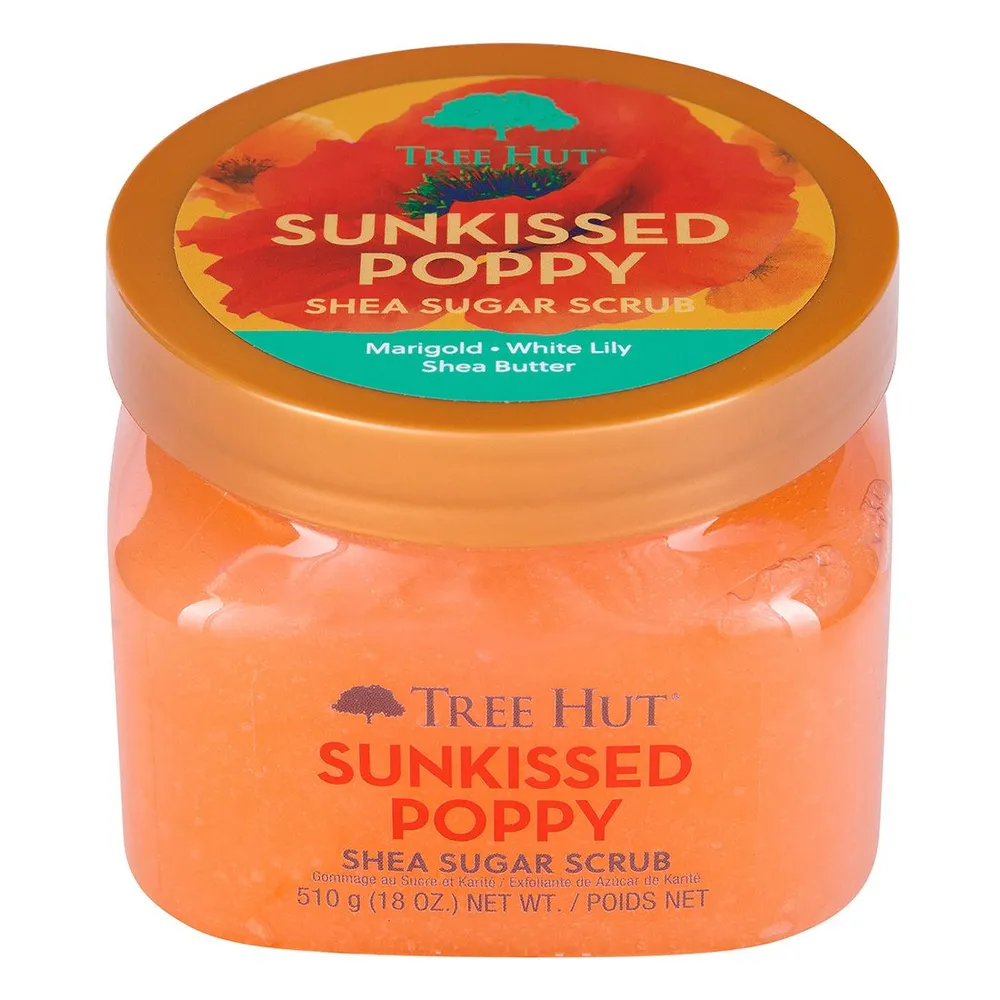 Tree Hut Body Scrub Sunkissed Poppy (510g)
