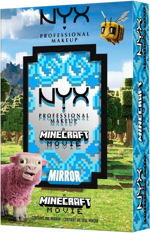 NYX Professional Makeup A Minecraft Movie Compact Mirror (1pc)