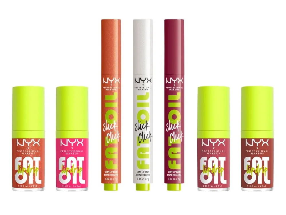 NYX Professional Makeup Holiday Fat Gingerbread Lip Gloss House Kit (3x4,8g)