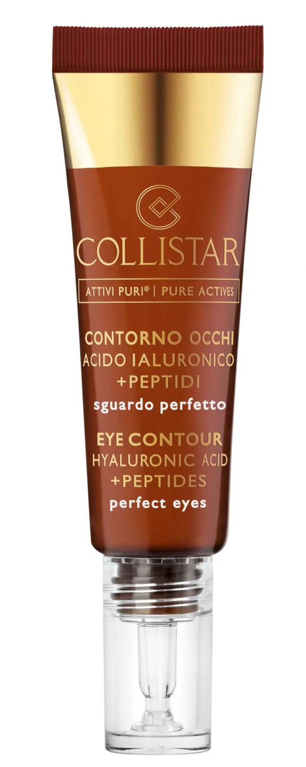 Collistar Pure Actives Eye Contour Hyaluronic Acid + Peptides Eye Serum (15mL)