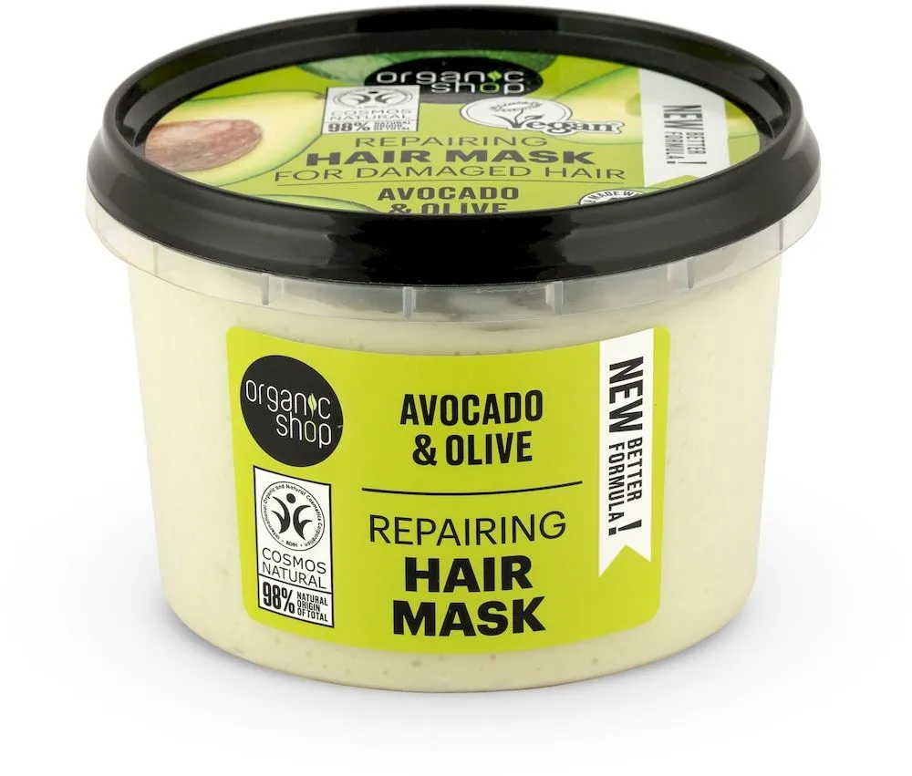 Organic Shop Hair Mask Avocado & Honey (250mL)