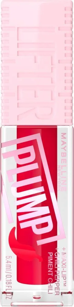 Maybelline New York Lifter Plump Lip Gloss (5,4mL) 004 Red Flag