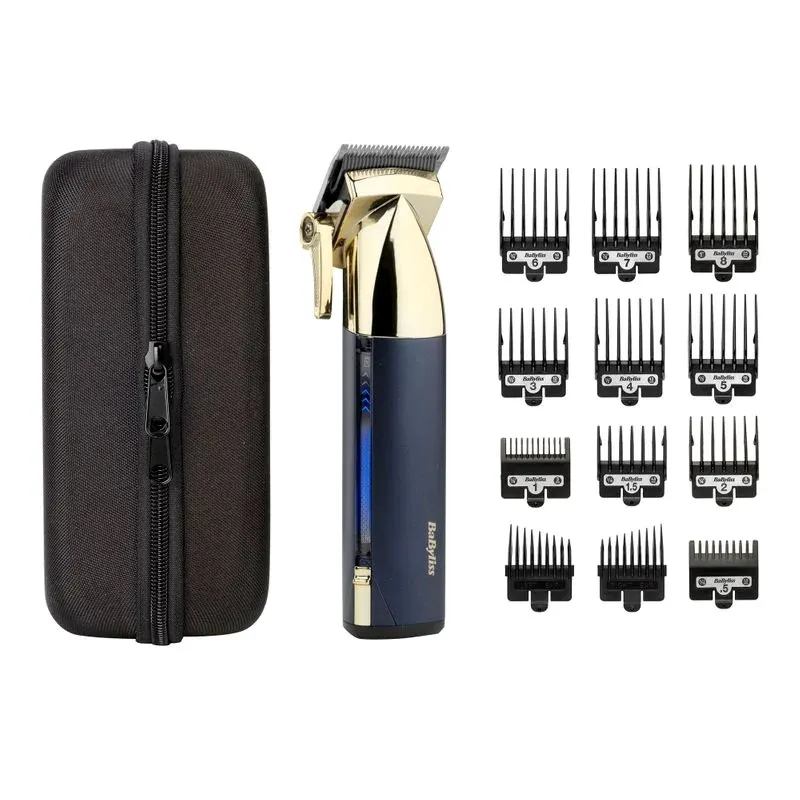 Babyliss Super-X Metal Series Cordless Hair Clipper Navy Gold