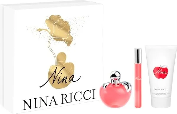 Nina Ricci Nina EDT (50mL) + Body Lotion (75mL) + EDT (10mL)