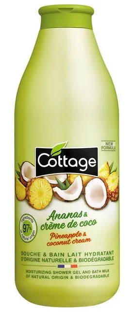 Cottage Bath & Shower Gel Ananas & Coconut (750mL)