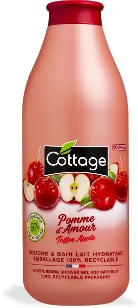 Cottage Bath & Shower Gel Candy Apple (750mL)