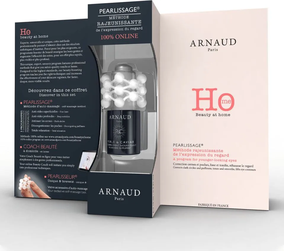 Arnaud Paris Perle & Caviar Pearlissage Eye Contour Rejuvenating Care with Nourishing Supplement (15mL)
