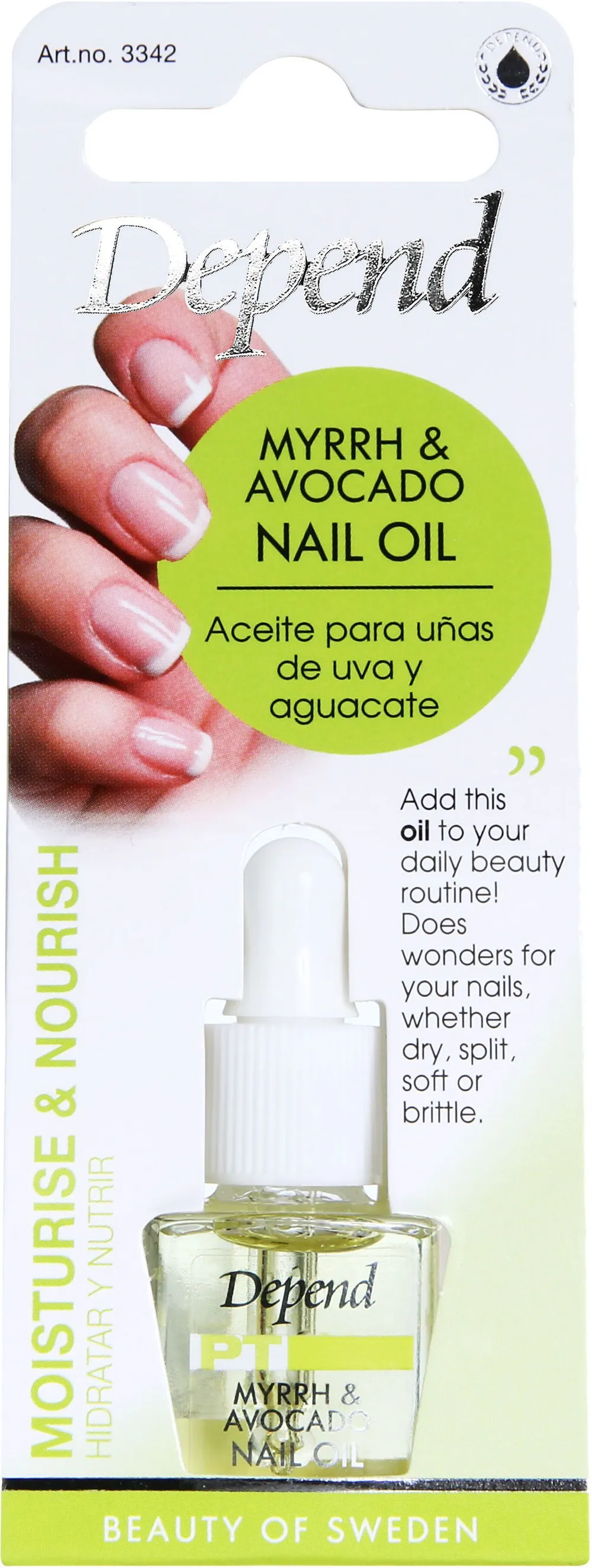 Depend PT Myrrh & Avocado Nail Oil (8mL)