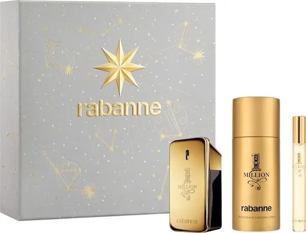 Rabanne 1 Million EDT (50mL) + Deospray (150mL) + EDT (10mL)