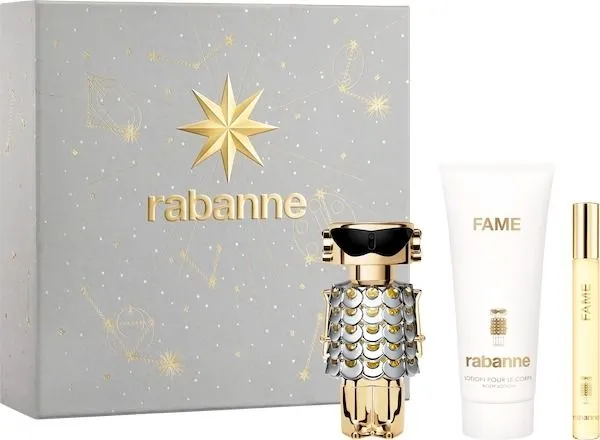Rabanne Fame EDP (50mL) + Body Lotion (100mL) + EDP (10mL)