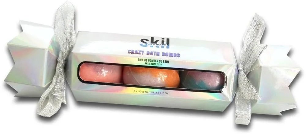 Jeanne Arthes Skil Trio Bath Bomb Gift Set (3x50g)
