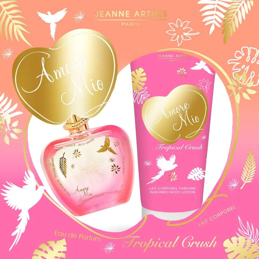 Jeanne Arthes Amore Mio Tropical Crush EDP (100mL) + Body Lotion (200mL)
