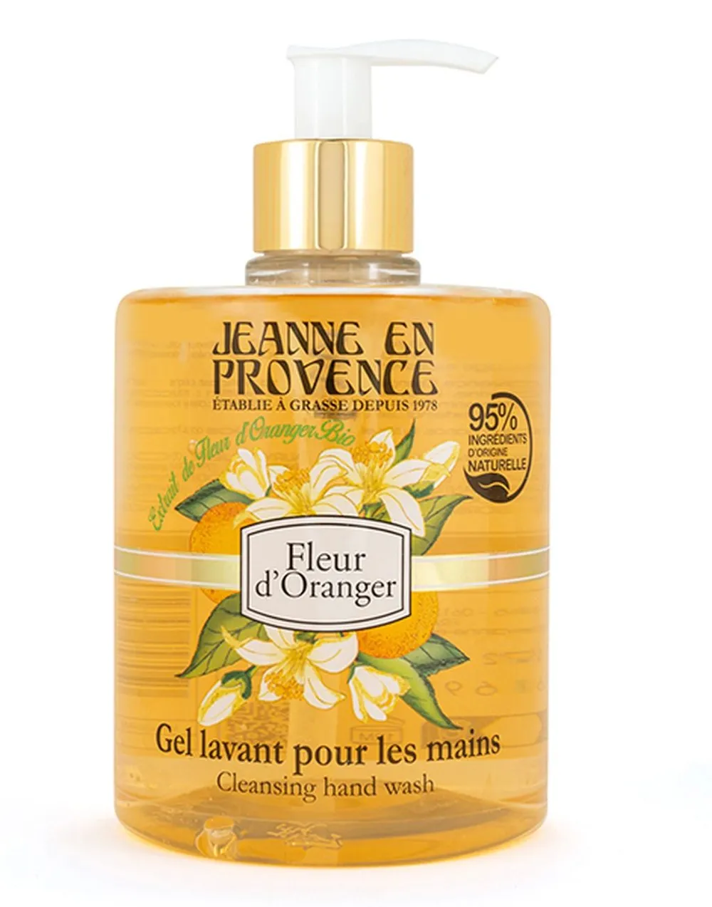 Jeanne en Provence Orange Blossom Hand Wash (500mL)