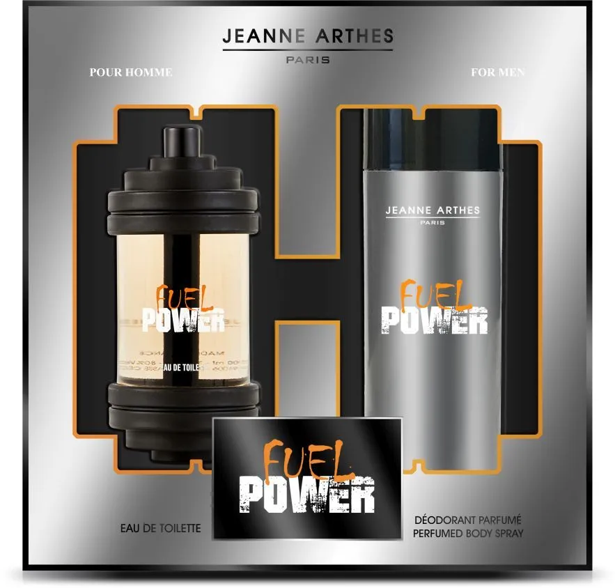 Jeanne Arthes Fuel Power EDT (100mL) + Deospray (200mL)