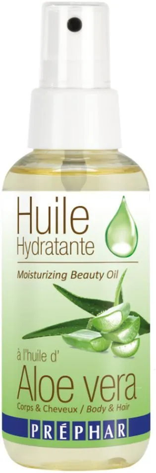 Prephar Aloe Vera Oil For Face, Body, Hair (100mL)