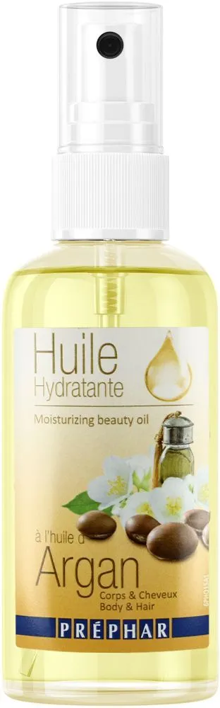 Prephar Argan Oil for Face, Body, Hair (100mL)