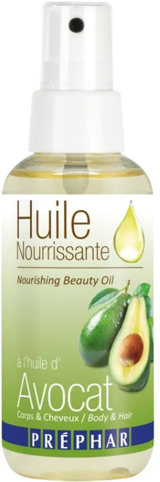 Prephar Avocado Oil for Face, Body, Hair (100mL)