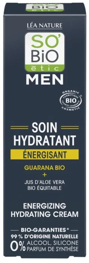 So'BiO étic Men Energizing Hydrating Cream (50mL)