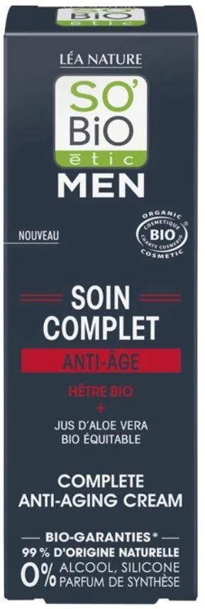 So'BiO étic Men Complete Anti-Aging Cream (50mL)