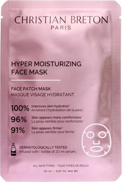 Christian Breton Hyper Moisturizing Face Mask (1pc)