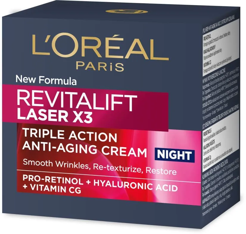 L'Oreal Paris Revitalift Laser Anti-Ageing Night Cream-mask (50mL)