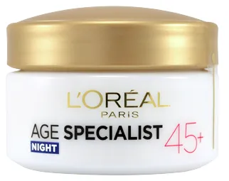 L'Oreal Paris Age Specialist 45+ Anti-Wrinkle Lifting Night Cream (50mL)