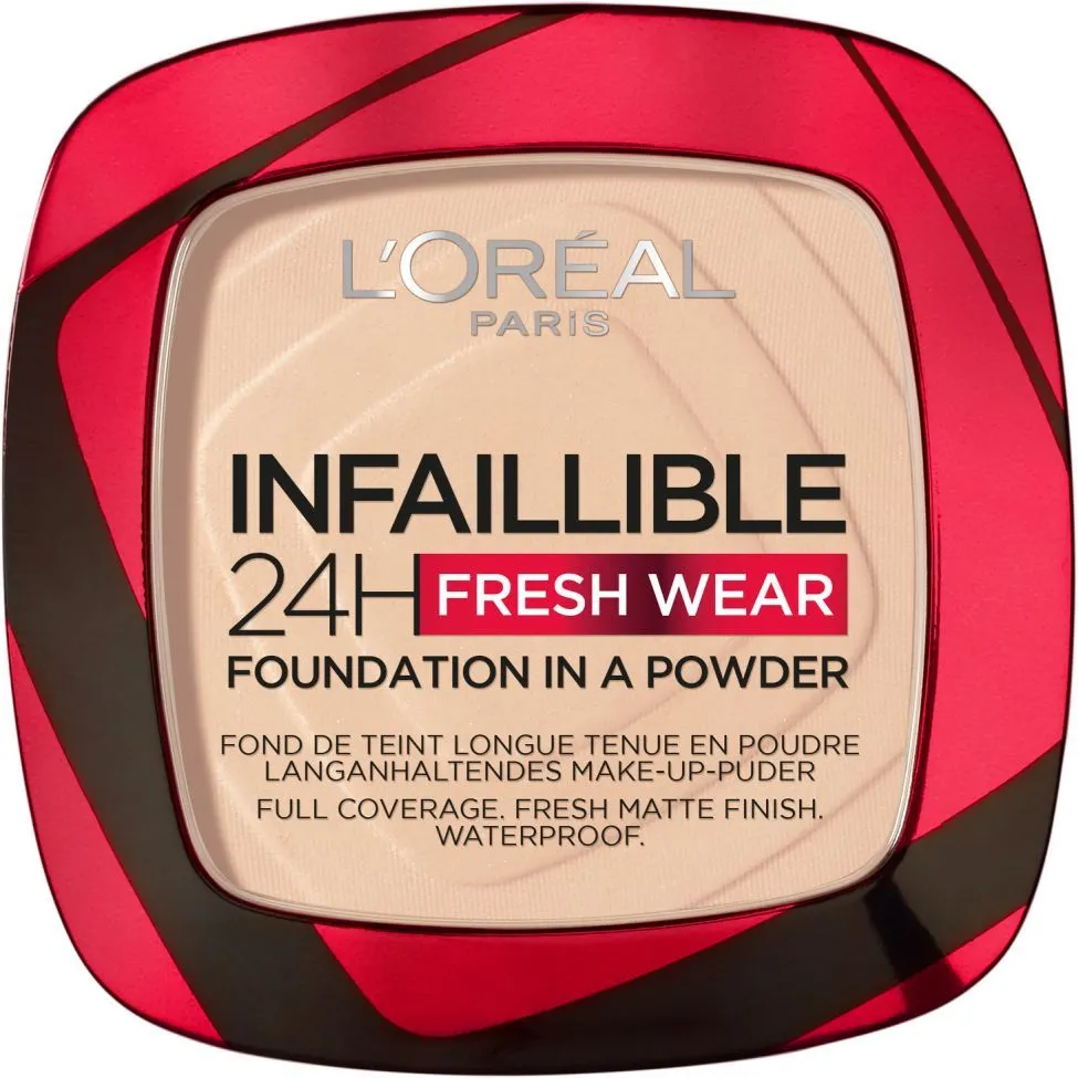 L'Oreal Paris Infaillible 24H Fresh Wear Foundation in a Powder (9g) Ivory 20