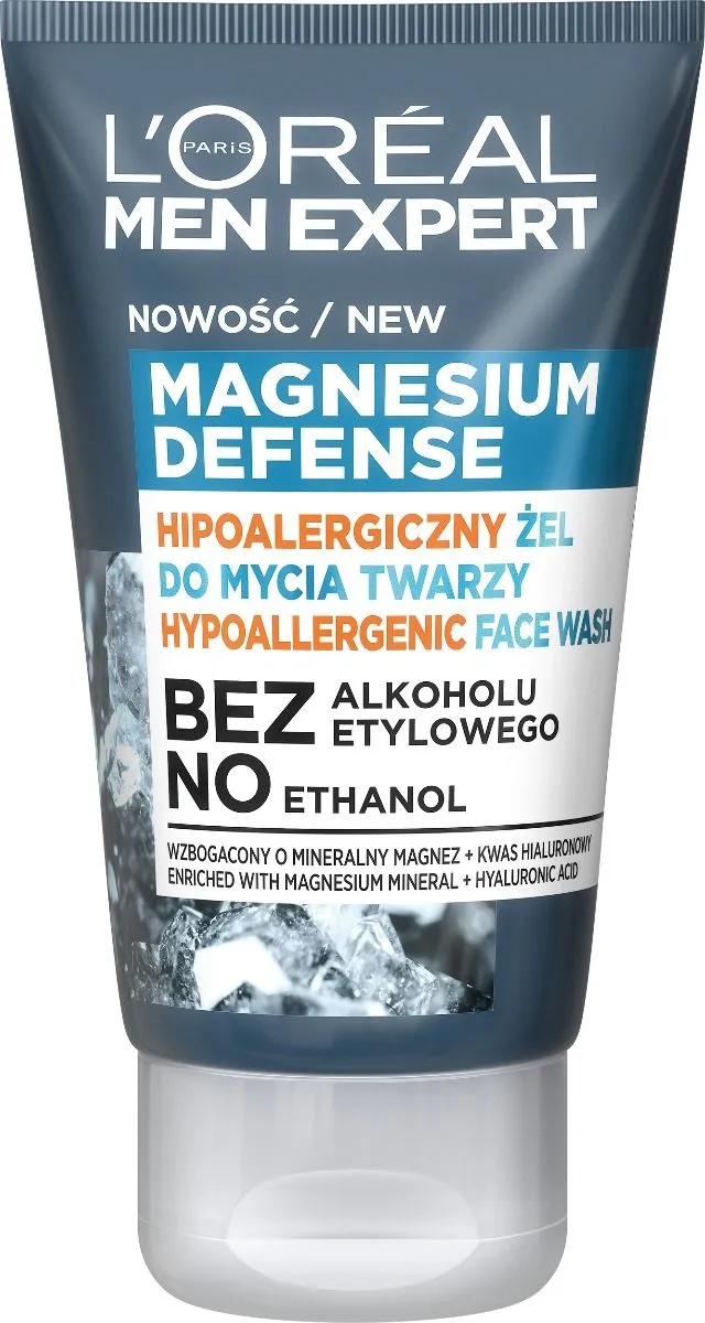 L'Oreal Paris Men Expert Magnesium Defense Hypoallergenic Face Wash (100mL)
