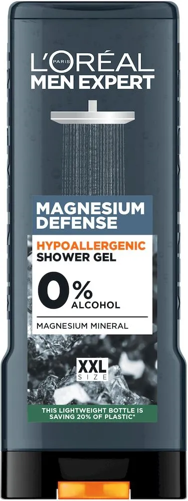 L'Oreal Paris Men Expert Magnesium Defense Shower Gel (400mL)