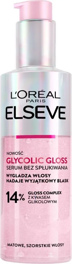 L'Oreal Paris Elseve Glycolic Gloss Premium Leave-In Serum (150mL)