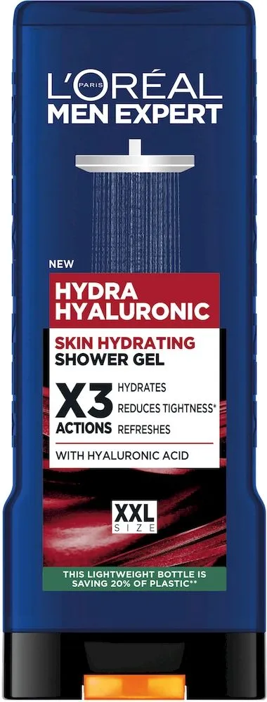 L'Oreal Paris Men Expert Hydra Hyaluronic Shower Gel (400mL)