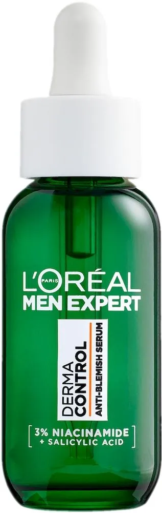 L'Oreal Paris Men Expert Derma Control Anti-Blemish Serum with Niacinamide (30mL)