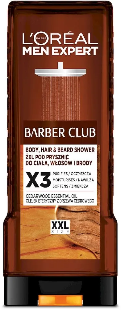 L'Oreal Paris Men Expert Barber Club Shower Gel (400mL)