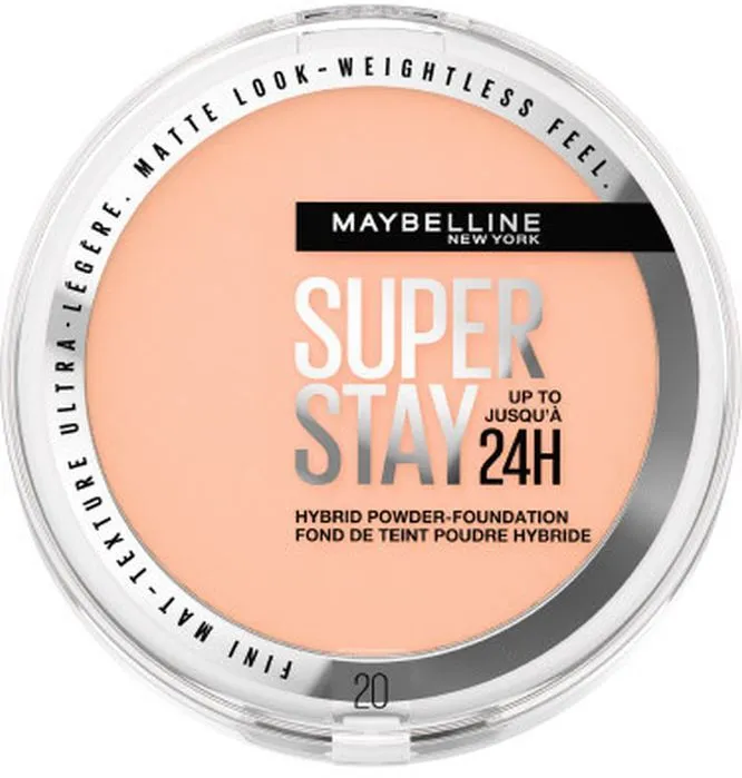 Maybelline New York Super Stay 24H Hybrid Powder-Foundation (9g) 20