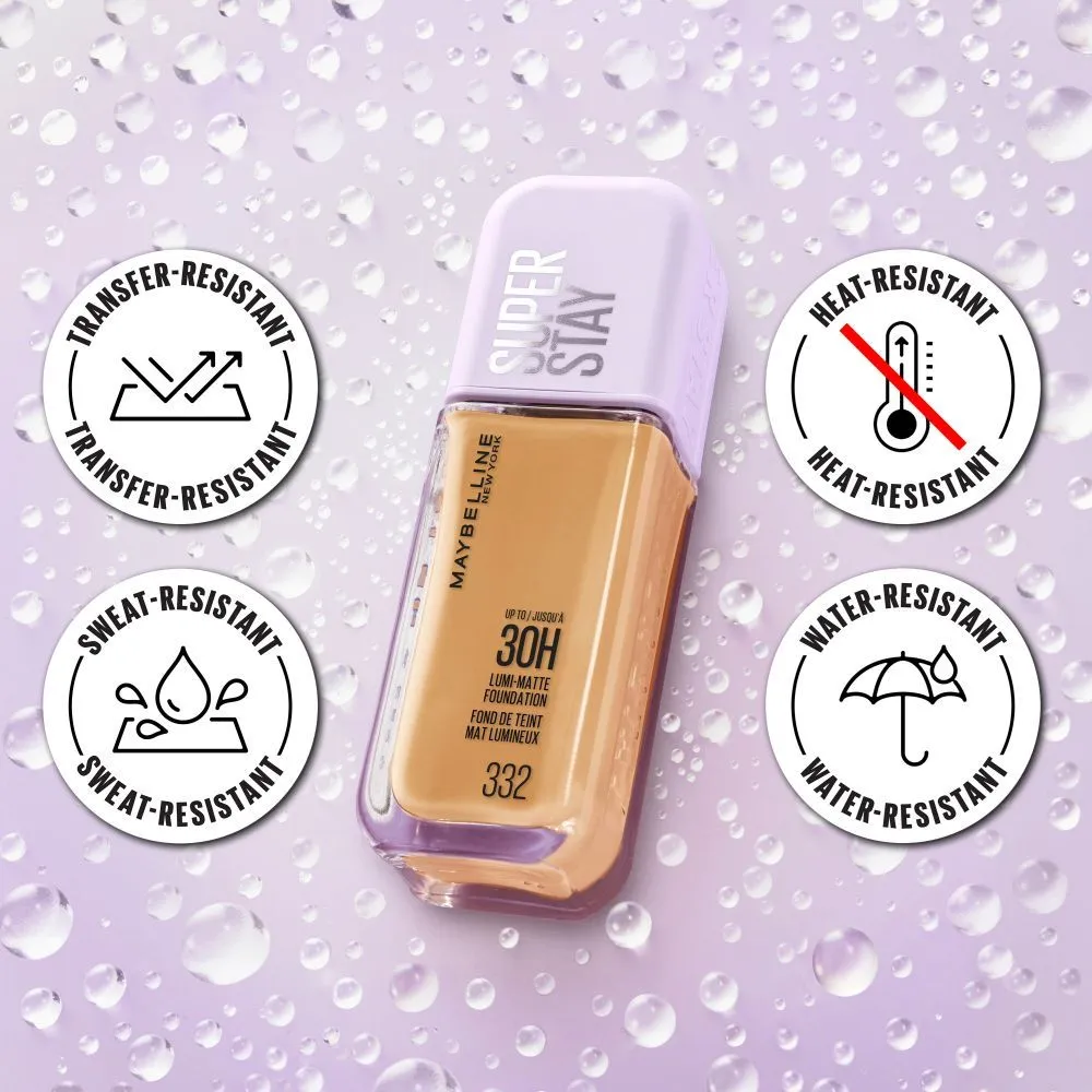 Maybelline New York Super Stay Lumi-Matte Foundation (35mL) 090