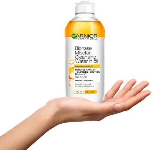 Garnier Skin Naturals Biphase Micellar Cleansing Water In Oil (400mL)