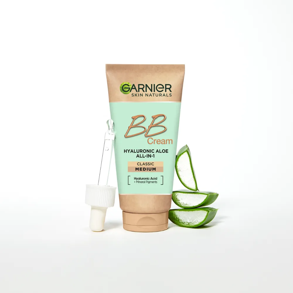 Garnier Skin Naturals Hyaluronic Aloe All-In-1 BB Cream (50mL) Medium