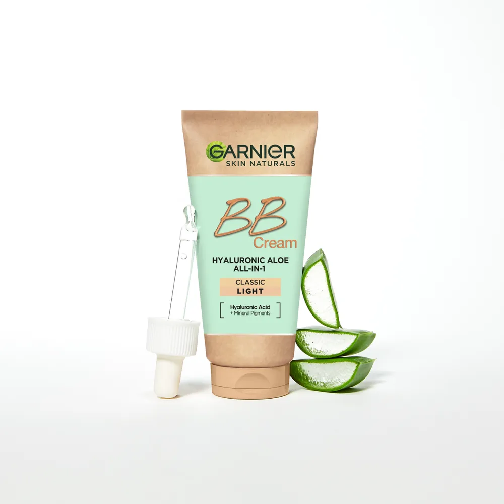 Garnier Skin Naturals Hyaluronic Aloe All-In-1 BB Cream (50mL) Light