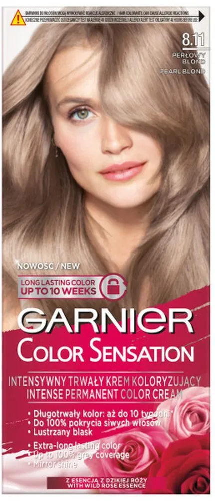 Garnier Color Sensation Hair Color 8.11 Pearl Blonde