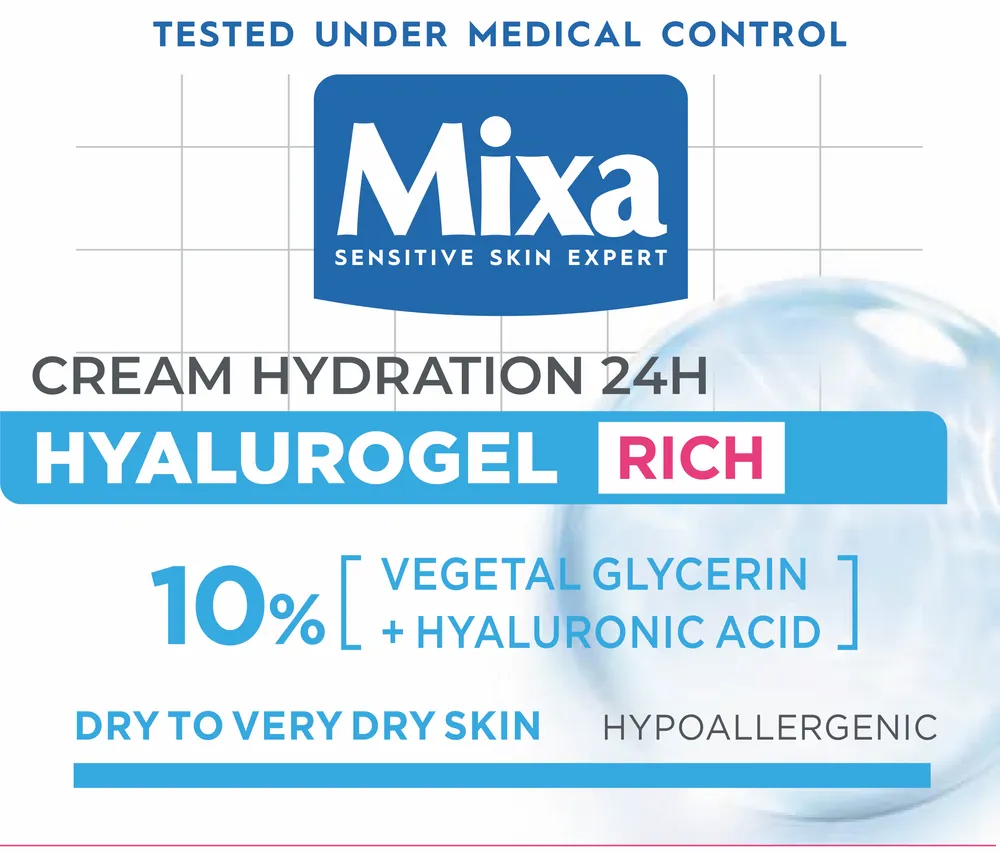 Mixa Hyalurogel Rich Cream (50mL)