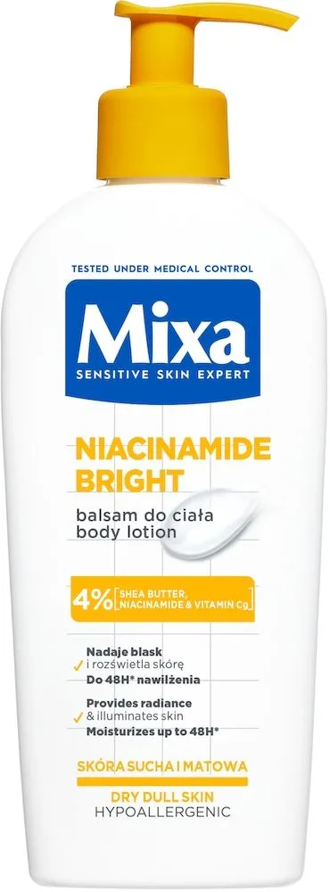 Mixa Niacinamide Bright Body Lotion (250mL)